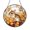 Stained Glass 9.84 Inch, variant on Harvest Moon Rabbit Suncatcher Hanging Ornament Present Gift Art