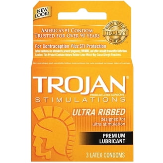 Trojan ENZ Premium Quality Non-Lubricated Latex Condoms, 3 Count per Pack -  Extra Safety - Walmart.com