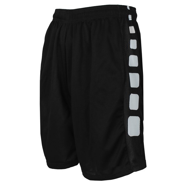 Men's Moisture Wicking Performance Active Mesh Shorts With Side Block