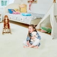 thumbnail image 4 of Ultra Soft Rug for Living Room, 4X6 Fluffy Shag Area Rug for Bedroom, Modern Shaggy Carpets Fuzzy Rug for Teens Dorm Nursery Home Decor Aesthetic, Upgrade Anti-Skid Durable, Cream White, 4 of 18