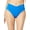 Blue Crush, variant on BLUE CRUSH Core Solid Serene Cross-Over Bikini Swim Bottom, US X-Large