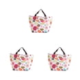 thumbnail image 2 of Minnieouse Fiambrera térmica para el almuerzo, bolso con estampado de flores, con cremallera, plegable, lavable, para mujeres y niños, para Type1 NO1, 2 of 6