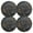 Black, variant on Ryvnso Glitter Shiny Galaxy Round Plate Mats Dining Table Placemat Set of 4 for Holiday Decoration