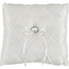 Wilton Ivory Diamond Ring Bearer Pillow, 1 Each