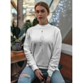 thumbnail image 2 of Sacred Geometry Heart Design Sweatshirt Women -Image by Shutterstock, Female Small, 2 of 4