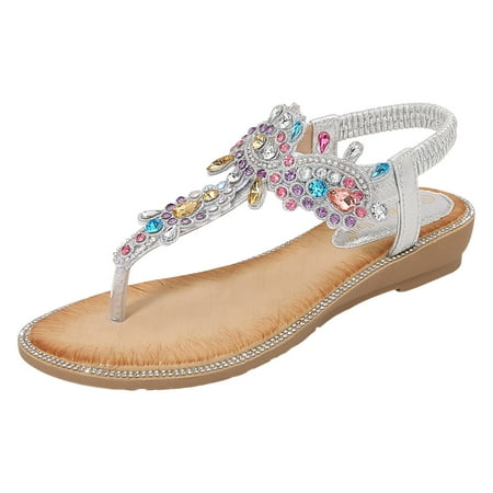

Yzengfg Cool Slippers Female Soft Soled Non Slip Wear Resisting Flat Beach Flops Lady Sandals Women Slippers Women s Platform & Wedge Sandals