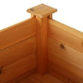 thumbnail image 6 of Outsunny 48" x 24" Raised Garden Bed Elevated Wooden Planter Box for Backyard, Patio, Balcony, 6 of 9
