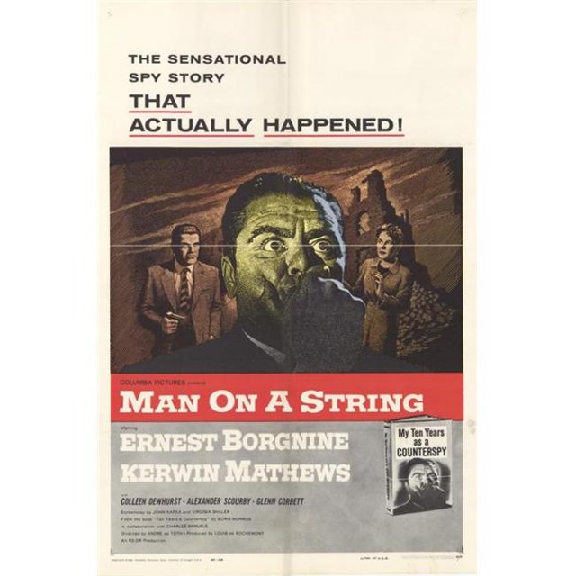 Posterazzi MOVCF5890 Man on a String Movie Poster - 27 x 40 in.