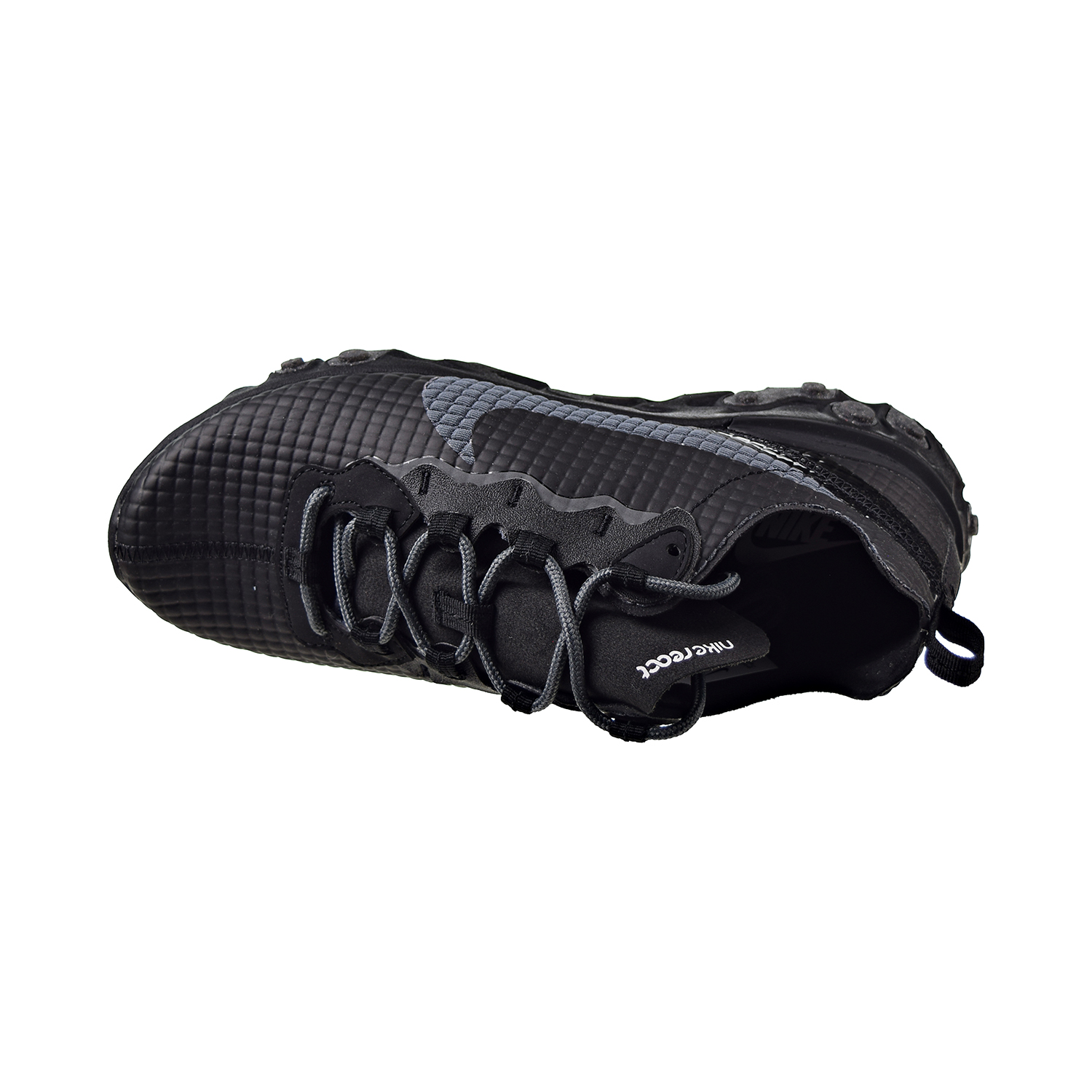 Nike React Element 55 PRM Men's Shoes Black-Dark Grey-Anthracite ci3835-002 - image 5 of 6
