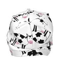thumbnail image 5 of Kll Cute Cow And Milk Stains Winter Fall Beanie Knit Hats For Men & Women - Warm & Soft Stylish Toboggan Caps For Cold Weather, 5 of 9