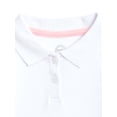 thumbnail image 2 of Wonder Nation Toddler Girls Polo Shirt, Sizes 2T-5T, 2 of 3
