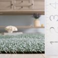thumbnail image 5 of Safavieh Braided Shelagh Abstract Machine Washable Reversible Area Rug, Dark Green, 5' x 5' Square, 5 of 11