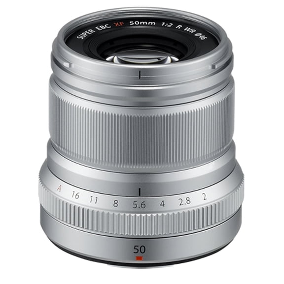 Fujifilm XF50mmF2 R WR Lens - (Silver)