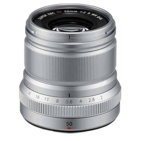 UPC: 0074101031270 | Fujifilm XF50mmF2 R WR Lens – (Silver)