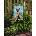 thumbnail image 2 of Carolines Treasures CK3144GF Siamese Easter Eggs Garden Size Flag, 2 of 3