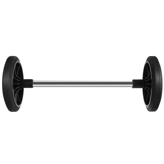 Garbage Bin Wheels Replacement Plastic Trash Can Wheels Rubbish Can Wheels with Hollow Shaft Replacement Wheels