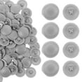 thumbnail image 2 of 500Pcs Plastic Screw Cap Covers Decorative Screw Caps Self-Adhesive Screw Caps For Furniture Cabinet Bookcase Coffee Grey, 2 of 7