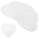 thumbnail image 2 of 300 servilletas de papel con forma de corazón, para decoración de tartas, postres, vajillas, 4 pulgadas, 2 of 5
