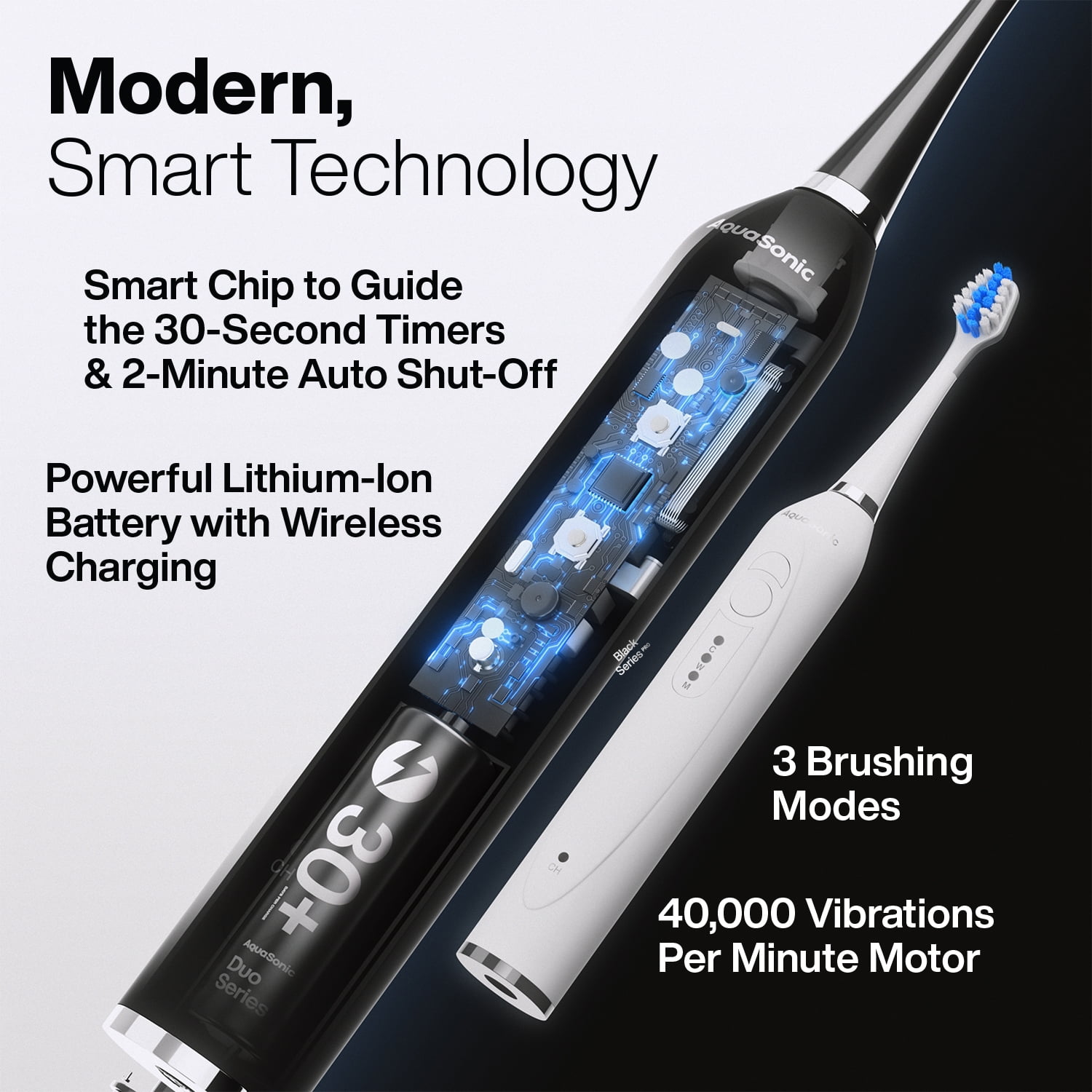 AquaSonic Electric Toothbrush - Thumbnail 4