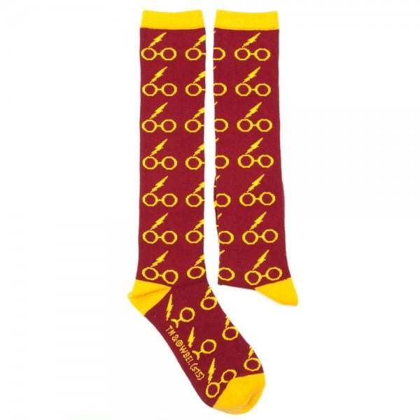 Knee High Sock Harry Potter Glasses New Licensed kh1h4shpt