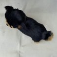 thumbnail image 2 of Jouet Chien Yorkie Réaliste Simulation Chien Chiot Compagnon en Peluche Fait Main, 2 of 6