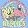 thumbnail image 2 of Toddler's SpongeBob SquarePants Colorful Besties Graphic Tee Light Blue 3T, 2 of 3