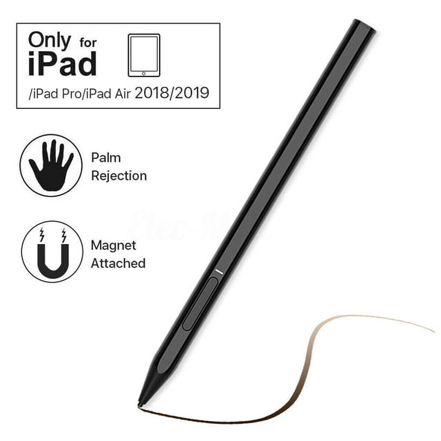 Stylet Intelligent à Rejet de Paume, Crayon Tactile pour Apple iPad Pro Air 3e Gén