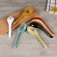 thumbnail image 2 of FACEGA 6Pcs Soup Spoons Reusable Ladle Spoon Elegant Practical Asian Soup Spoon,White Gray, 2 of 2