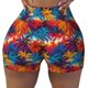 thumbnail image 2 of Fotbe Colorful Hawaii Palms Shorts Sin Costuras – Shorts Deportivos de Cintura Alta para Mujer, Elásticos para Gimnasio, Yoga, Running o Ciclismo-Large, 2 of 8