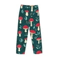 thumbnail image 5 of Junzan Men'S Pajama Pants Amanita Mushroom Sleepwear Pants Pj Bottoms Drawstring And Pockets, 5 of 9