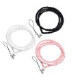 thumbnail image 2 of MasteelfCA 3PCS Artificial Pearl String Beads Rope Stylish Threading Pearls Chain Delicate Manual String Beads Rope Creative DIY Clothes Accessories Phone Lanyard, 2 of 8