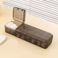 thumbnail image 3 of Tumotour Countertop Hub Charger Cable Organizer Desktop Cable Organizer Cable With Cover Data Cable Storage Box, 3 of 6