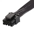 thumbnail image 1 of 2 Uds CPU Cable de Extensión de 8 Pines Placa Base ATX CPU 8 Pines Hembra A 8 (4 + 4) Pines Macho Cable de Extensión para Fuente de Alimentación PSU, 1 of 5
