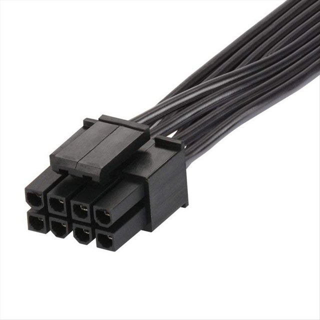2 Uds CPU Cable de Extensión de 8 Pines Placa Base ATX CPU 8 Pines Hembra A 8 (4 + 4) Pines Macho Cable de Extensión para Fuente de Alimentación PSU