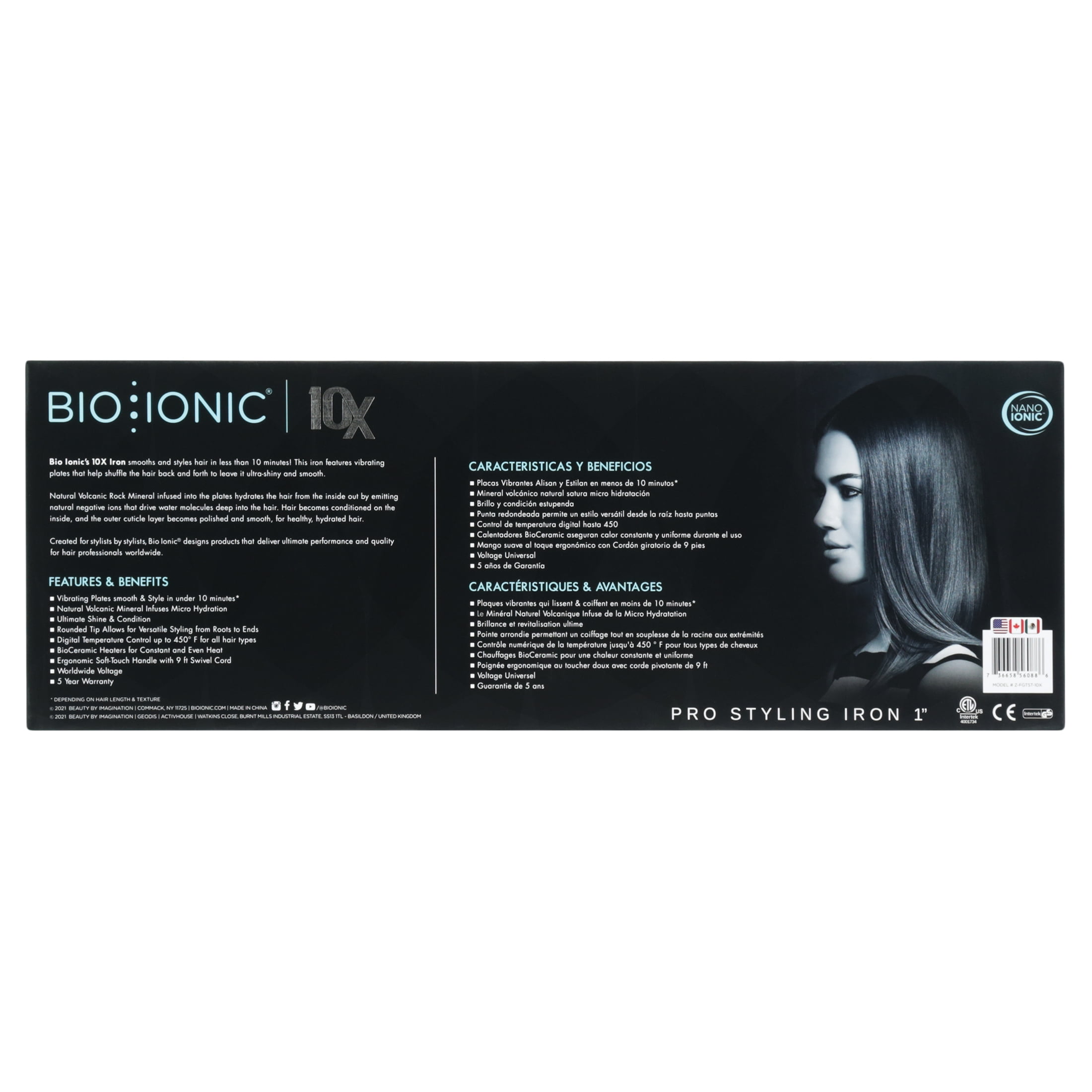 Bio ionic hair top straightener 10x australia