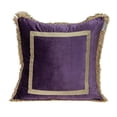 thumbnail image 1 of Parkland Collection PILL21297P Cati Transitionnel Violet Carré Coussin, 1 of 6