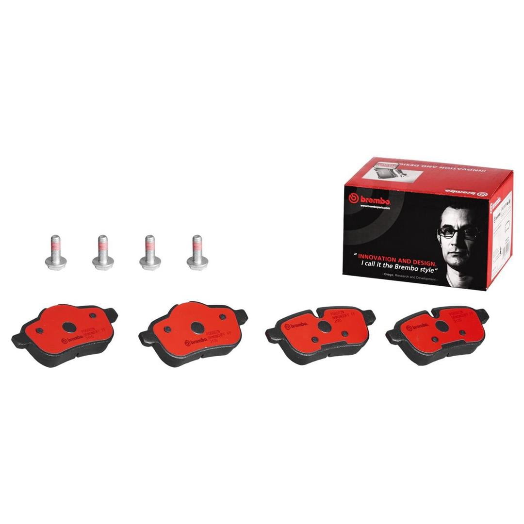 Brembo P06064N NAO BRAKE PADS Fits select: 2016 BMW X3 XDRIVE28I, 2011-2016 BMW 528 I