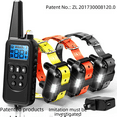 thumbnail image 3 of Collier Anti-Aboiement pour Chien rechargeable Étanche Anti-Aboiement 800 Mètres Télécommande Longue Distance Électrique Choc Animal de Compagnie Transfrontalier, 3 of 7