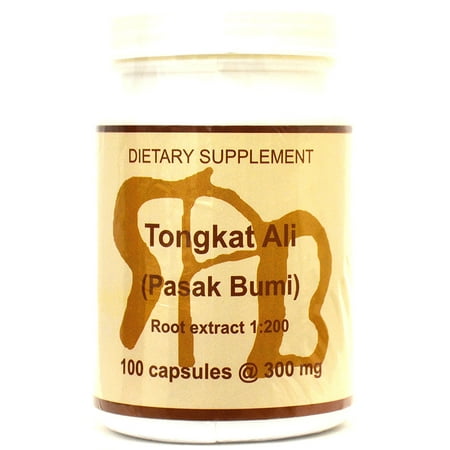 - Tongkat Ali Extract 1:200 (200:1) Sumatra Pasak Bumi Brand - 100 300mg Capsules! FREE SHIPPING!