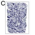 thumbnail image 1 of Temporary Tattoo Sticker - Customizable Design, Water-Resistant, Up to 15 Days Wear, 34x48CM, Safe Plant Ingredients, 1 of 7