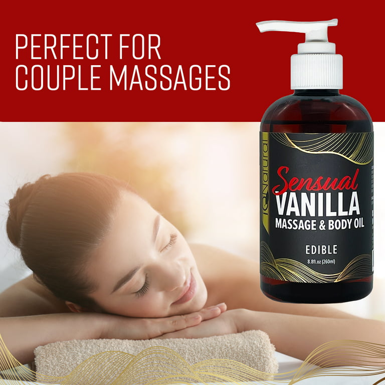 Warm Vanilla Body Oil Silky Oil Natural Body Oil Massage 