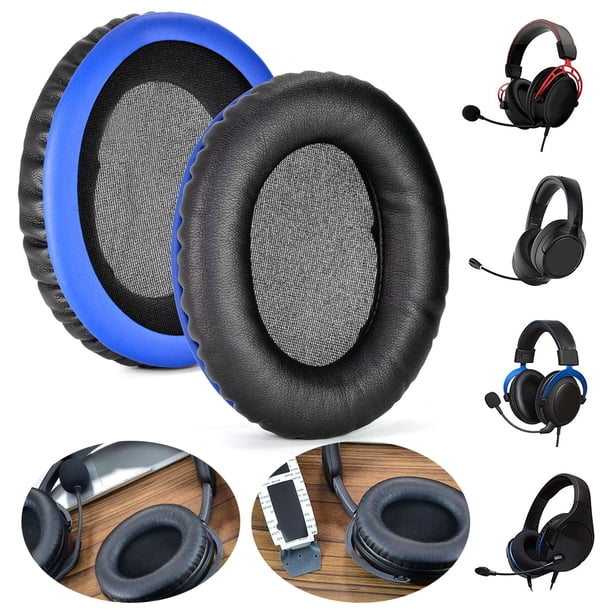 Likrtyny Almohadillas Repuesto para Kingston HyperX Cloud 2 (azul)