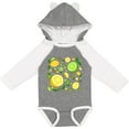 thumbnail image 3 of Inktastic Lots of Lemons and Limes Citrus Fun Boys or Girls Long Sleeve Baby Bodysuit, 3 of 5