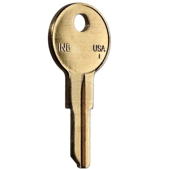 10 Pack KABA ILCO CORP #IN33-1054MT ILCO Lockset Key Blanks