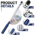 thumbnail image 2 of LAICAIW 1/2-Inch Drive Click Torque Wrench, Torque Wrench 1/2 Drive 25-250FT.LB/33.9-339N.M with a XIPE Storage Tray, 2 of 7