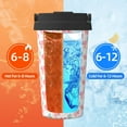 thumbnail image 5 of Fotbe Cute Axolotl Printed Insulated Travel Coffee Mug Spill Proof Leak Proof Stainless Steel Coffee Tumbler Reusable Coffee Cups with Lids Thermos, 5 of 8