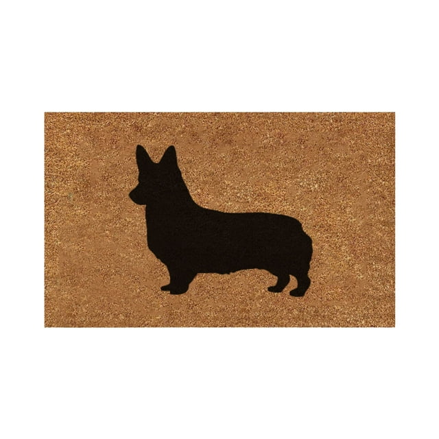 Funny Door Mats Outside Cute Animal Dog Theme Mat Multi-Breed Dog Door Rugs for Entryway Indoor 16x24IN Summer Door Mats Coir Door Mat Washable Low-Profile inside Entry Doormats for Entryway