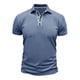 thumbnail image 4 of pstuiky camisetas de hombre, Camisa informal de manga corta con botones y cuello vuelto para hombre camisas casuales para hombre xxl, 4 of 8