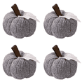 thumbnail image 1 of Cosecha Calabaza Ganchillo Calabazas Punto Otoño para Bodas (gris), 1 of 4