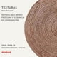 thumbnail image 4 of Alfombras para Recámara | Tapete Redondo de Yute | Alfombra para Sala 90 cm Diámetro | Decoración Hogar Elegancia Natural, 4 of 6